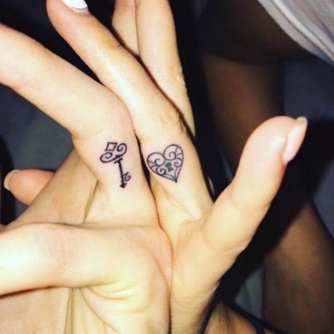 Les 100 plus beaux tatouages de doigts 23