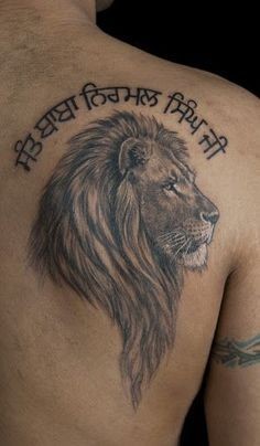 36 idées de tatouages têtes de lion et leurs significations 58
