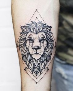 36 idées de tatouages têtes de lion et leurs significations 60