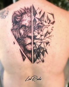 36 idées de tatouages têtes de lion et leurs significations 62