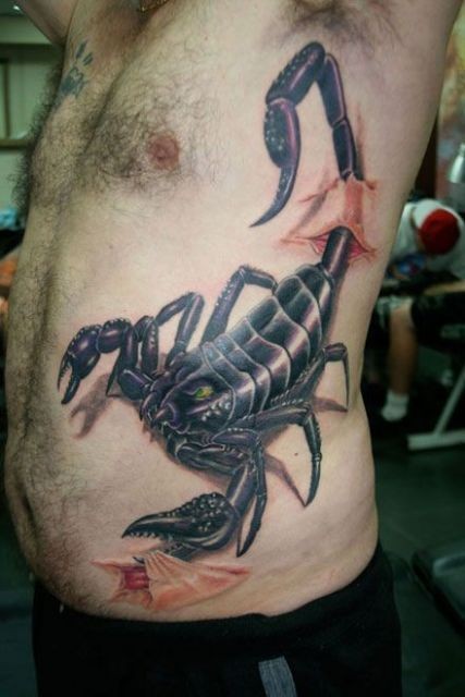 Les 50 plus beaux tatouages scorpion 30