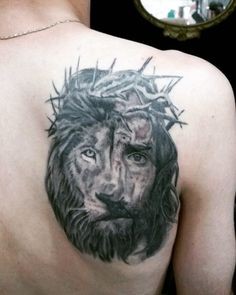 36 idées de tatouages têtes de lion et leurs significations 70