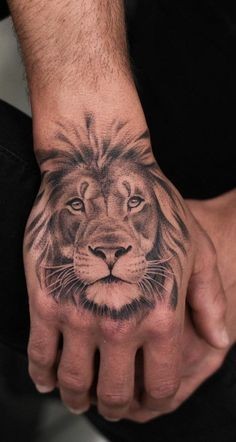 36 idées de tatouages têtes de lion et leurs significations 5
