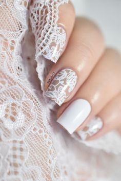 Les 50 plus belles idées d'ongles de mariage 4