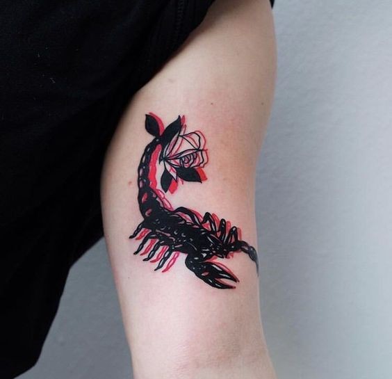 Les 50 plus beaux tatouages scorpion 43