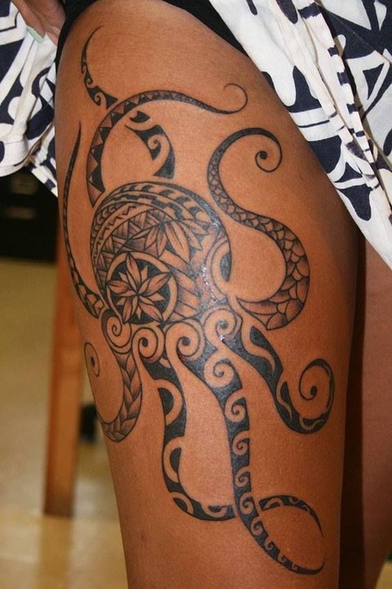 50 top idées de tatouage maori pour femme 46