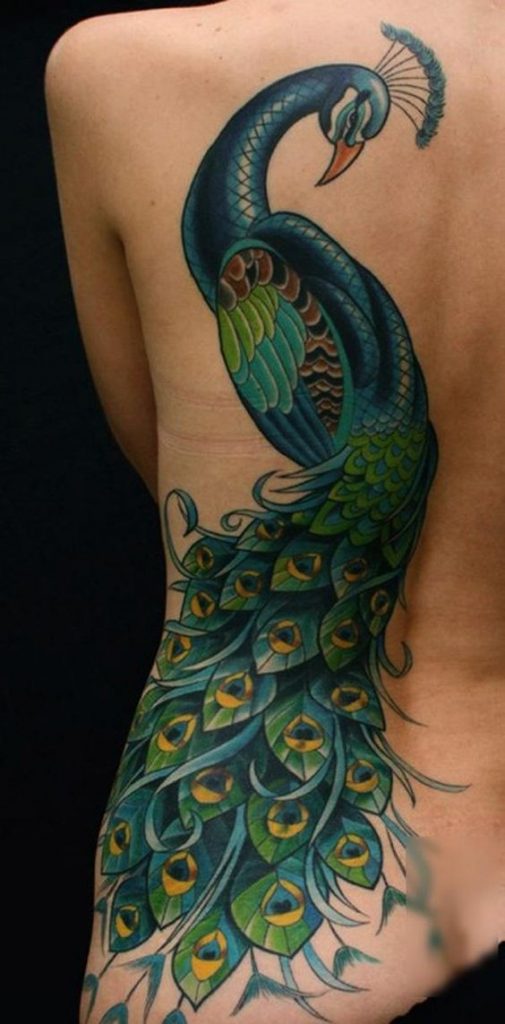 Les 100 plus beaux tatouages dos femme 47