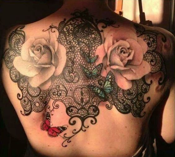 Les 100 plus beaux tatouages dos femme 5