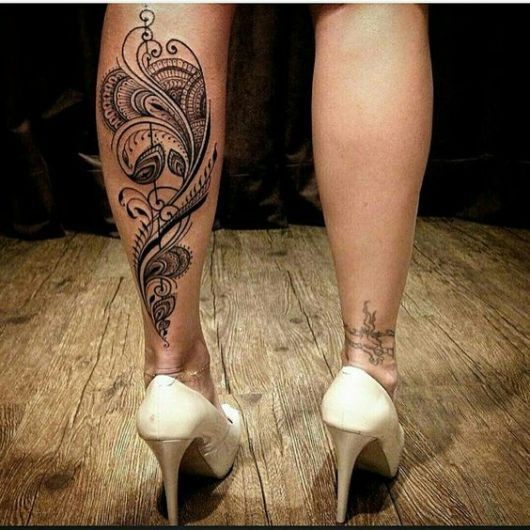 Les 100 plus beaux tatouages mandala pour femme 54