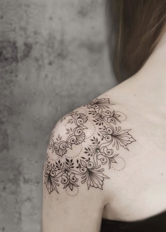Les 100 plus beaux tatouages mandala pour femme 59