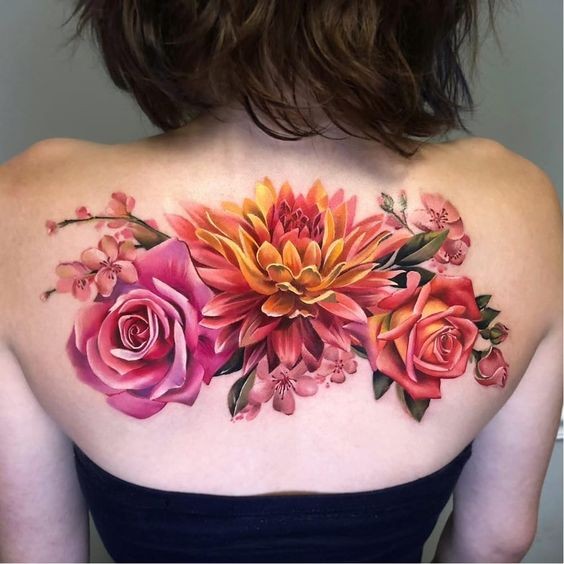 Les 100 plus beaux tatouages dos femme 63 Les 100 plus beaux tatouages dos femme 63