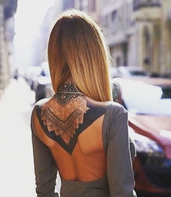 Les 100 plus beaux tatouages mandala pour femme 68