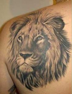 36 idées de tatouages têtes de lion et leurs significations 41