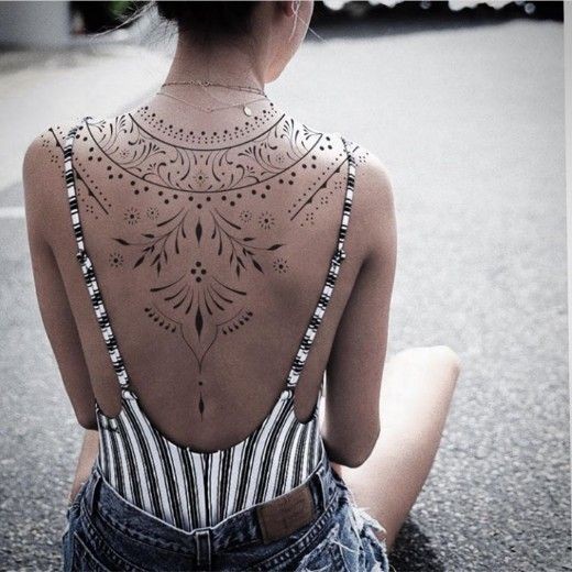 Les 100 plus beaux tatouages mandala pour femme 71