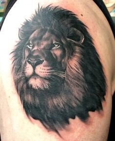 36 idées de tatouages têtes de lion et leurs significations 42