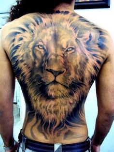 36 idées de tatouages têtes de lion et leurs significations 44