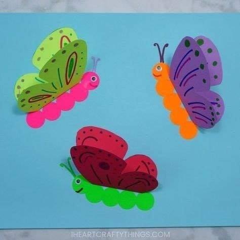 29 Bricolages d'art en papier pour les enfants 8