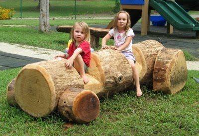 100 meubles en bois à faire avec des troncs d'arbres récupérés 83