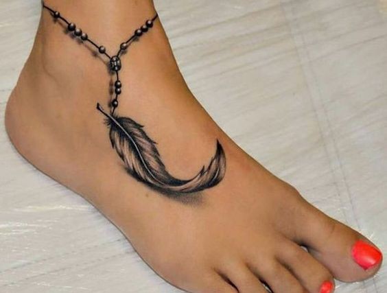 Les 100 plus beaux tatouages cheville femme 6