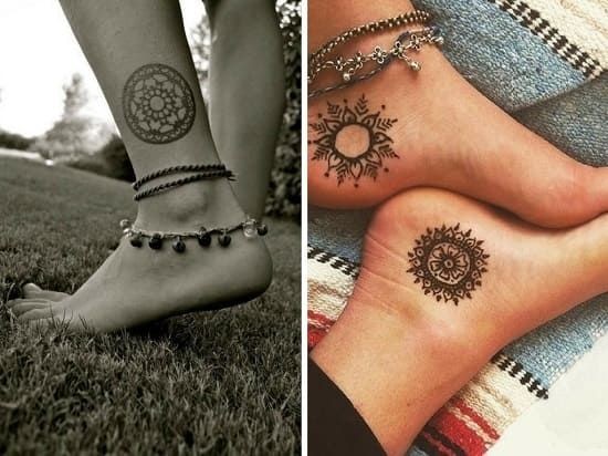 Les 100 plus beaux tatouages cheville femme 90