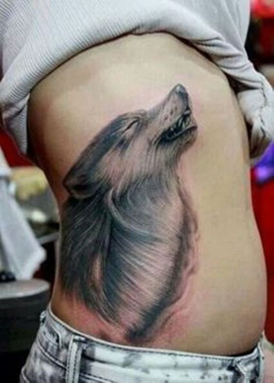 Les 100 plus beaux tatouages loup pour femme 80