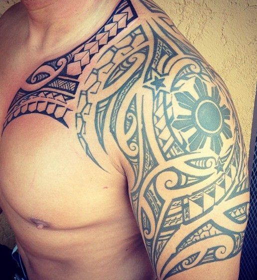 Les 50 plus beaux tatouages épaule homme 13