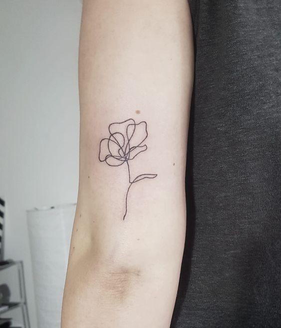 100 top idées de tatouages minimalistes 14