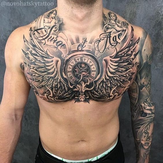 Les 50 plus beaux tatouages torse homme 14