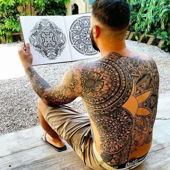 Les 50 plus beaux tatouages mandala 15