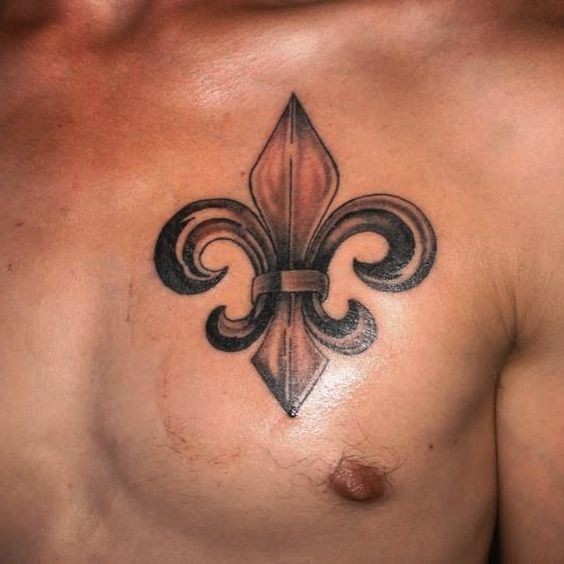 Les 50 plus beaux tatouages fleurs de lys 17