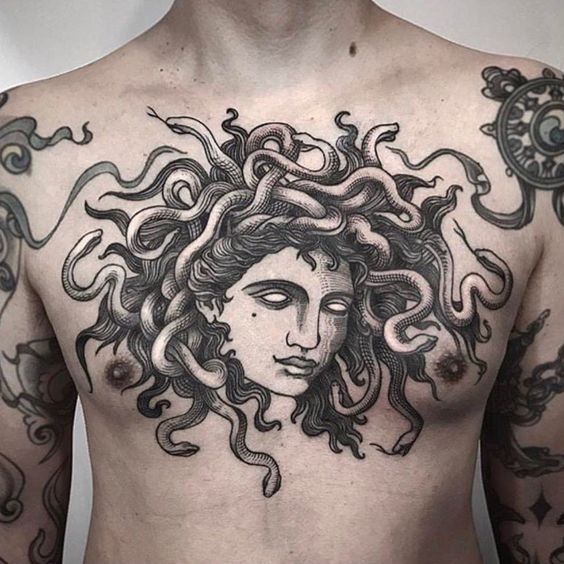 Les 50 plus beaux tatouages torse homme 22