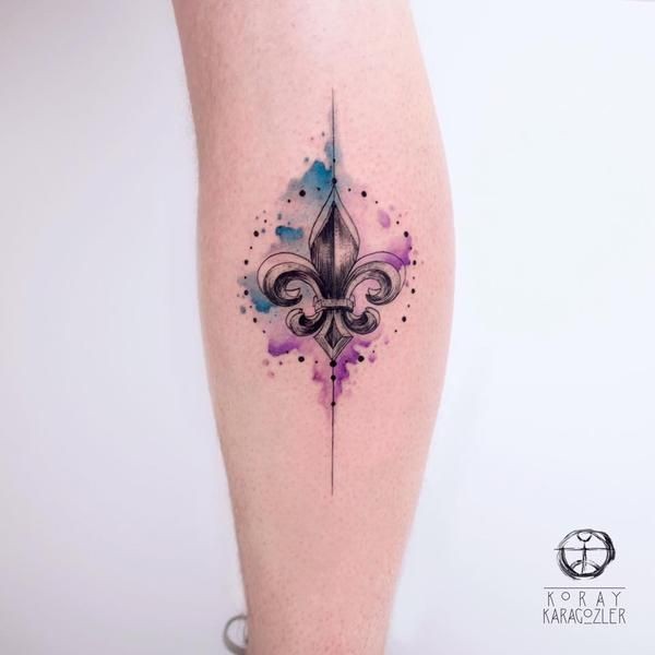 Les 50 plus beaux tatouages fleurs de lys 29 Les 50 plus beaux tatouages fleurs de lys 29
