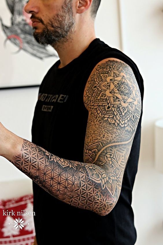 Les 50 plus beaux tatouages mandala 30