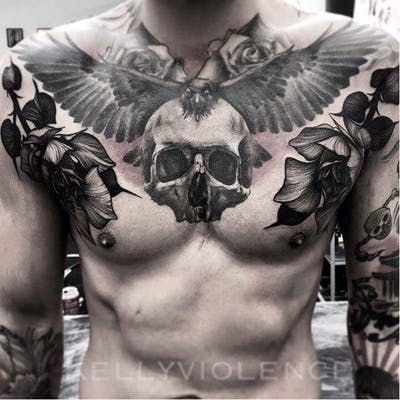 Les 50 plus beaux tatouages torse homme 3
