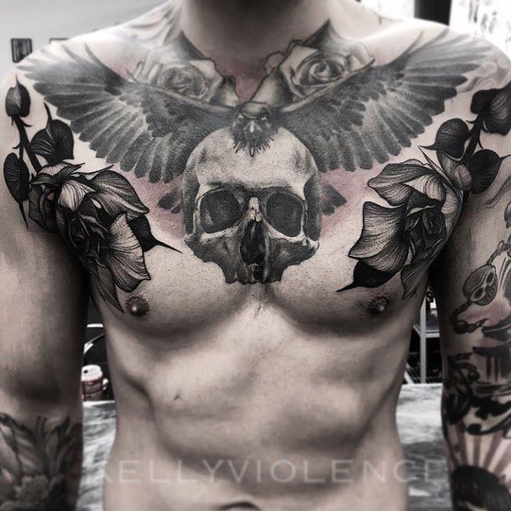 Les 50 plus beaux tatouages torse homme 31