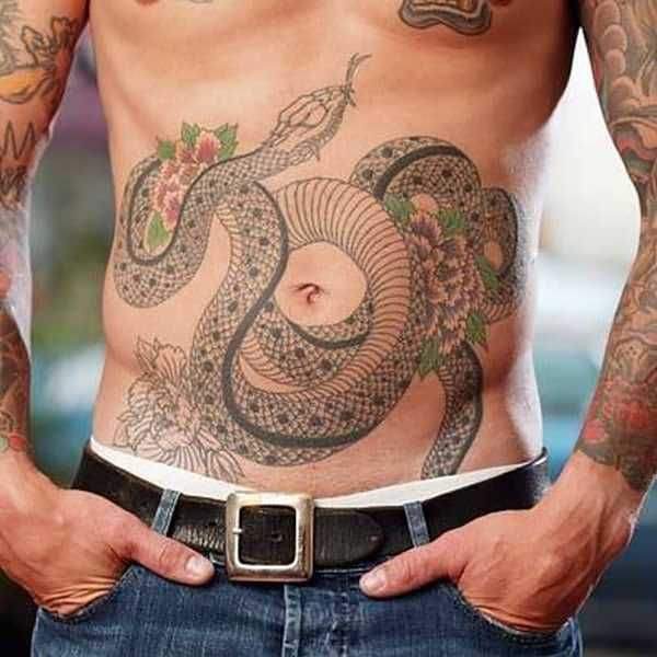 100 top idées de tatouages serpents 40
