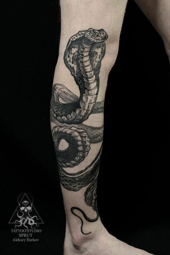 100 top idées de tatouages serpents 44