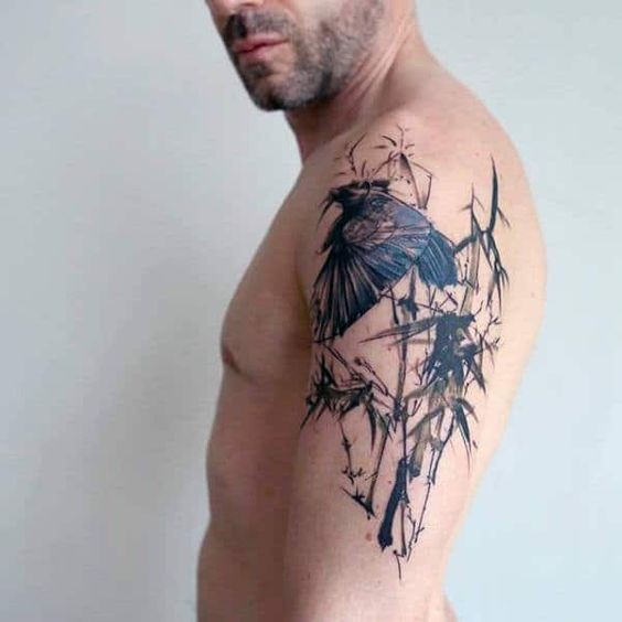 Les 50 plus beaux tatouages épaule homme 5