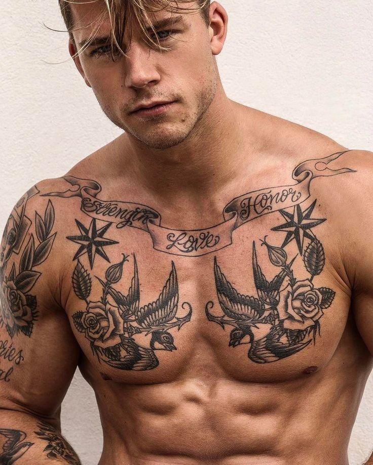 Les 50 plus beaux tatouages torse homme 7
