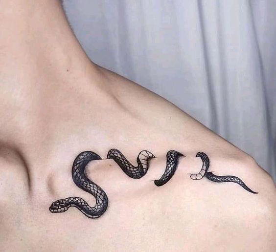 100 top idées de tatouages serpents 83