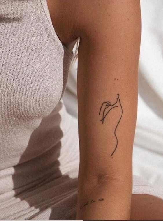 100 top idées de tatouages minimalistes 93