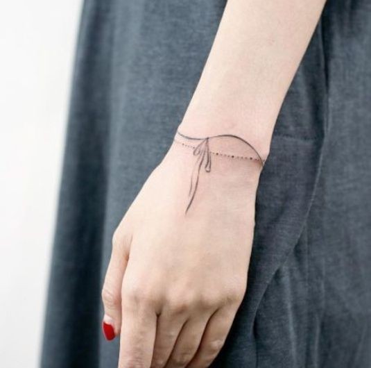 50 top idées de tatouages bracelet 1