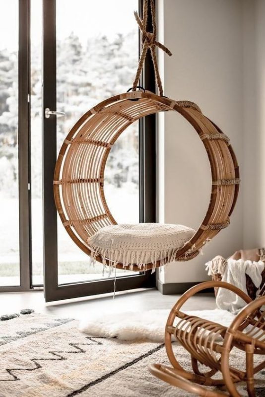 100 Top idées de fauteuils suspendus d'intérieur et d'extérieur 19