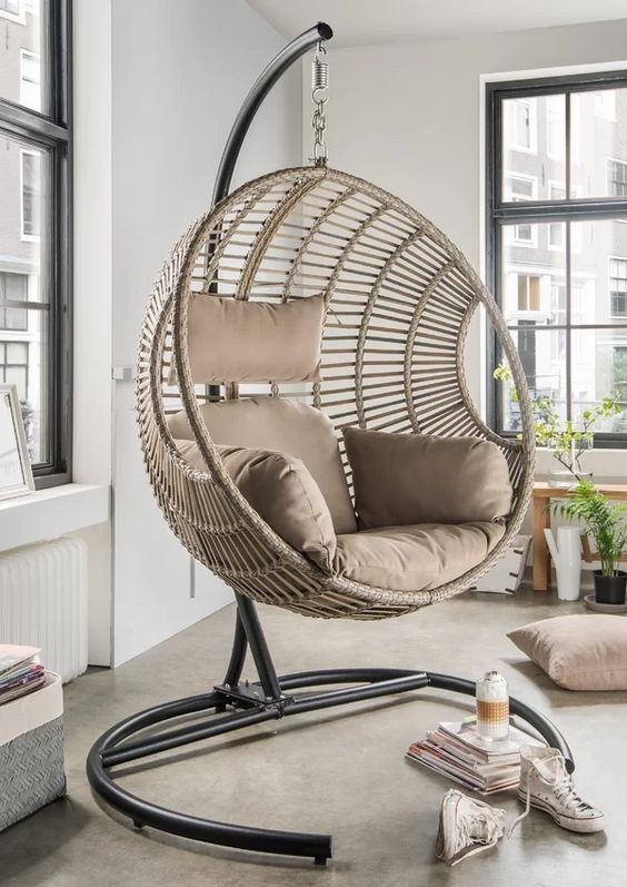 100 Top idées de fauteuils suspendus d'intérieur et d'extérieur 27