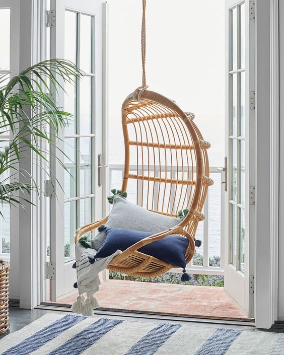 100 Top idées de fauteuils suspendus d'intérieur et d'extérieur 29