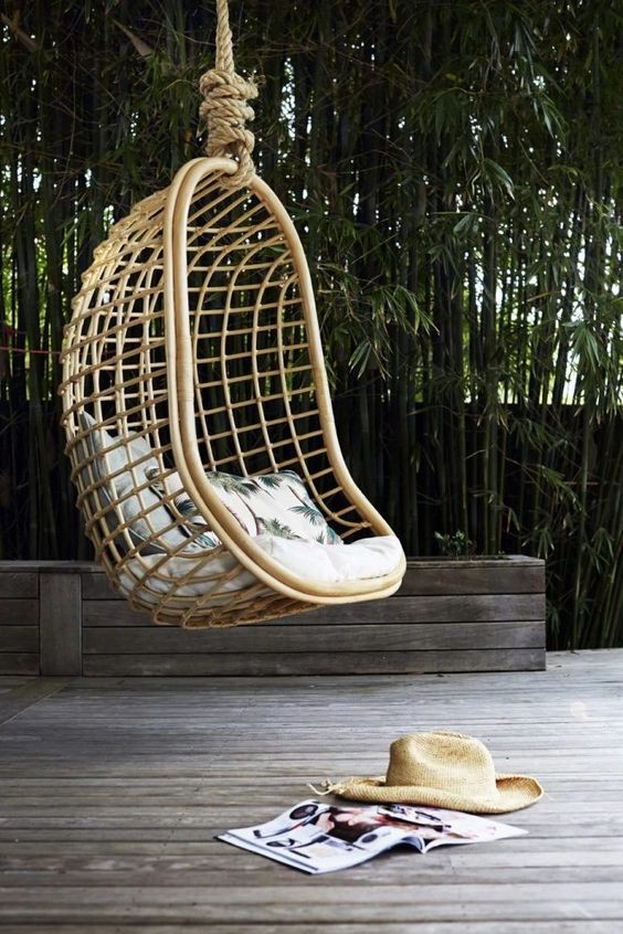 100 Top idées de fauteuils suspendus d'intérieur et d'extérieur