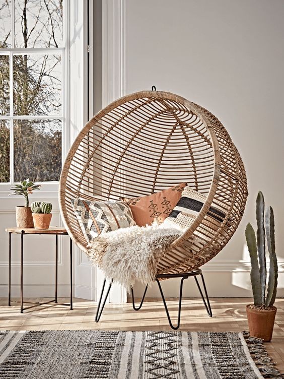 100 Top idées de fauteuils suspendus d'intérieur et d'extérieur 96