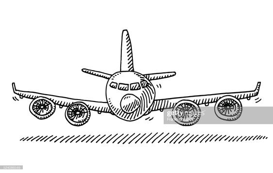 50 top idées de dessins d'avions pour apprendre à dessiner des avions 11