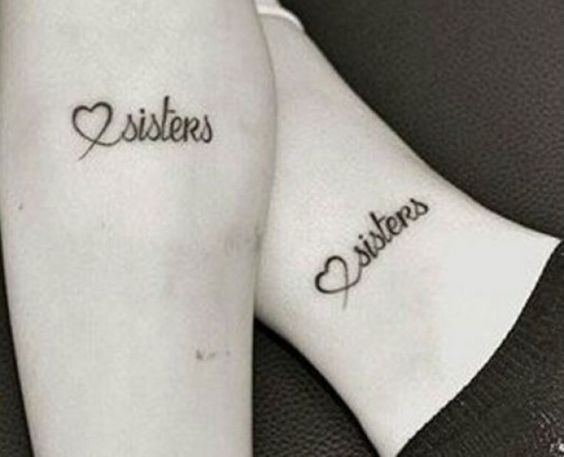 50 top idées de tatouages sœur pour s'inspirer 12