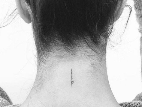 Les 50 plus beaux tatouages calligraphie 16